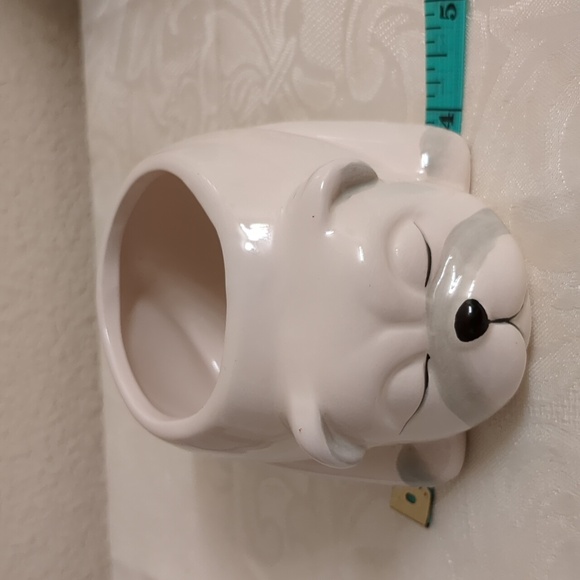 Ceramic Bulldog Succulent Planter - Picture 8 of 9